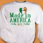 Made With Irish Parts Sweatshirt